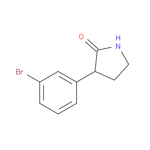 3-(3-Bromophenyl)pyrrolidin-2-one