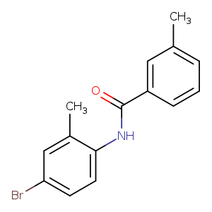 N-(4-bromo-2-methylphenyl)-3-methylbenzamide