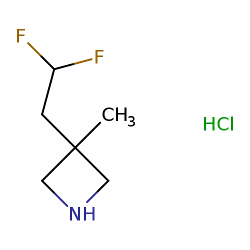 3-(2,2-difluoroethyl)-3-methylazetidine hydrochloride
