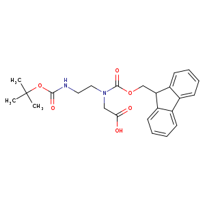 Glycine, N-[2-[[(1,1-dimethylethoxy)carbonyl]amino]ethyl]-N-[(9H-fluoren-9-ylmethoxy)carbonyl]-