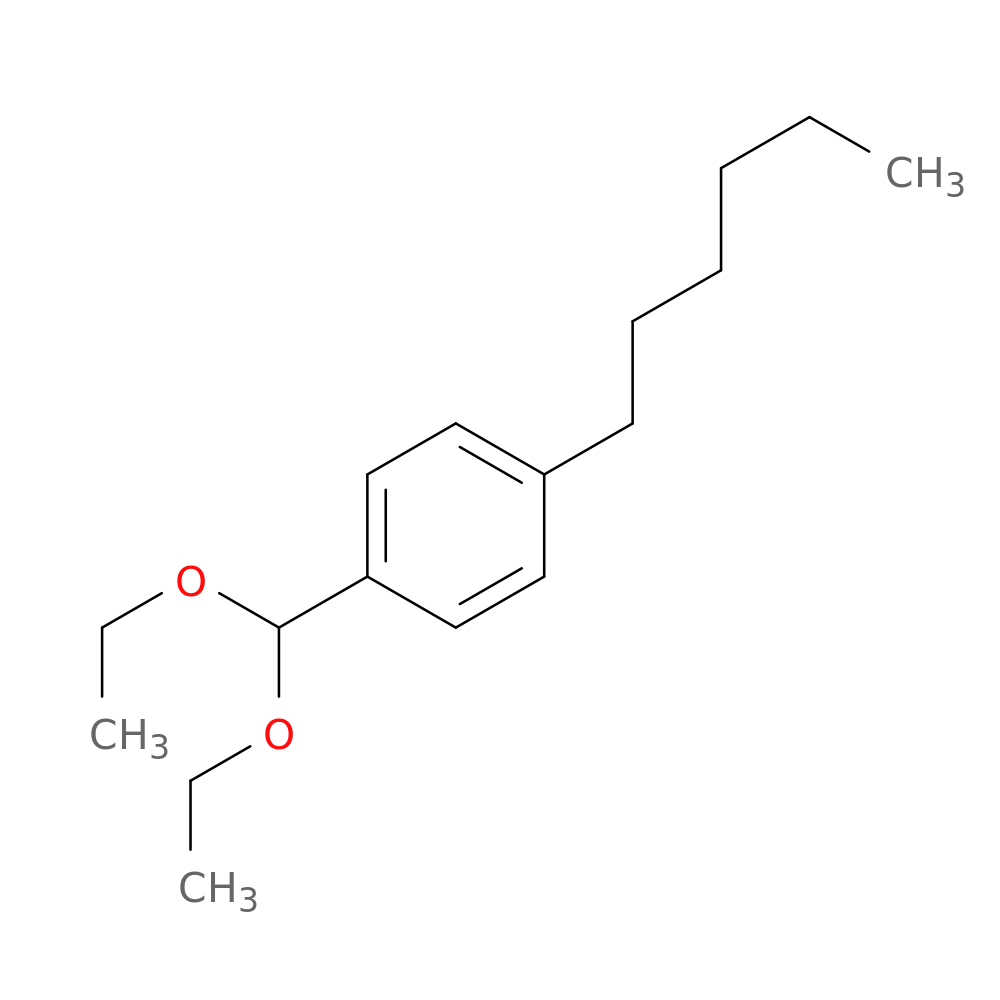 4-N-HEXYL-BENZALDEHYDE DIETHYL ACETAL