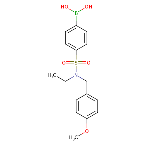 4-[N-ETHYL-N-(4-METHOXYBENZYL)SULPHAMOYL]BENZENEBORONIC ACID 98