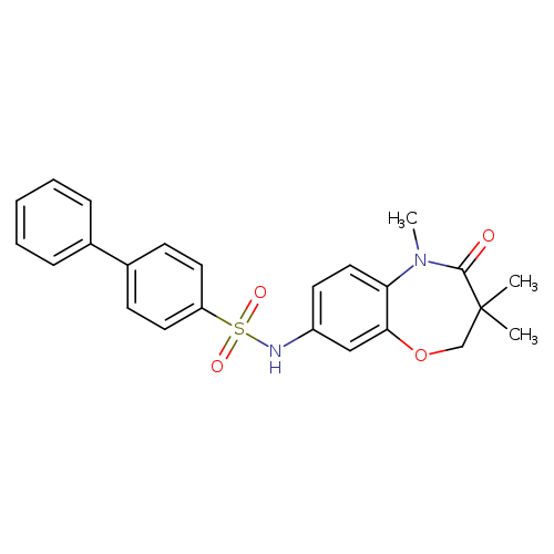 N-(3,3,5-trimethyl-4-oxo-2,3,4,5-tetrahydro-1,5-benzoxazepin-8-yl)-[1,1'-biphenyl]-4-sulfonamide
