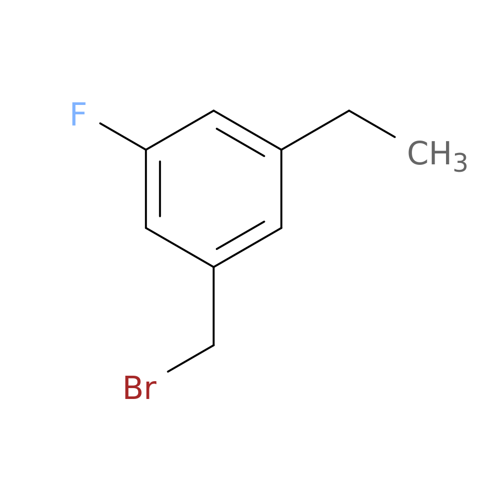 1-(bromomethyl)-3-ethyl-5-fluorobenzene