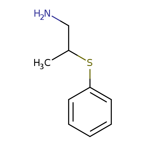 [(1-aminopropan-2-yl)sulfanyl]benzene