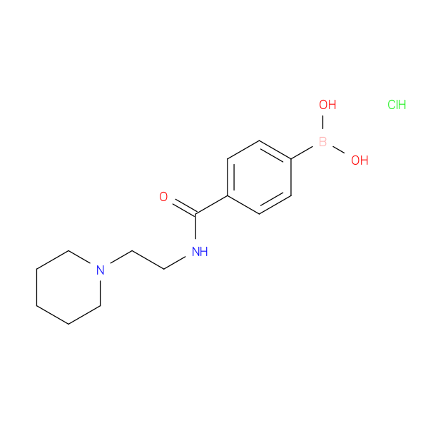 4-(2-(Piperidin-1-yl)ethylcarbamoyl)phenylboronic acid, HCl
