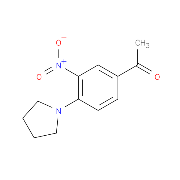 1-(3-Nitro-4-pyrrolidin-1-ylphenyl)ethanone