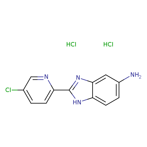 2-(5-chloropyridin-2-yl)-1H-1,3-benzodiazol-5-amine dihydrochloride