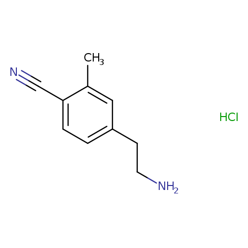 4-(2-aminoethyl)-2-methylbenzonitrilehydrochloride