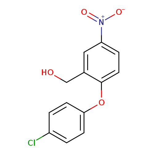 (2-(4-Chlorophenoxy)-5-nitrophenyl)methanol