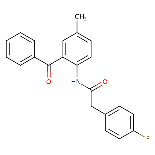 N-(2-benzoyl-4-methylphenyl)-2-(4-fluorophenyl)acetamide