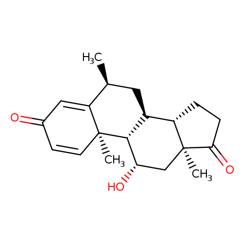 1β-Hydroxy-6α-Methyl-1,4-androstadiene-3,17-dione