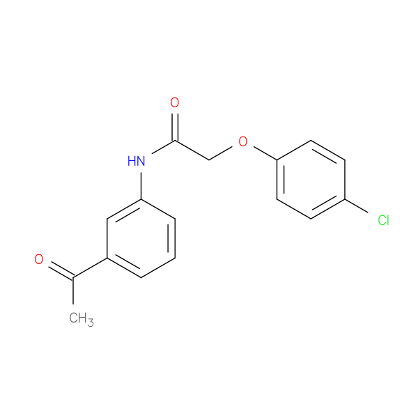 N-(3-Acetylphenyl)-2-(4-chlorophenoxy)acetamide