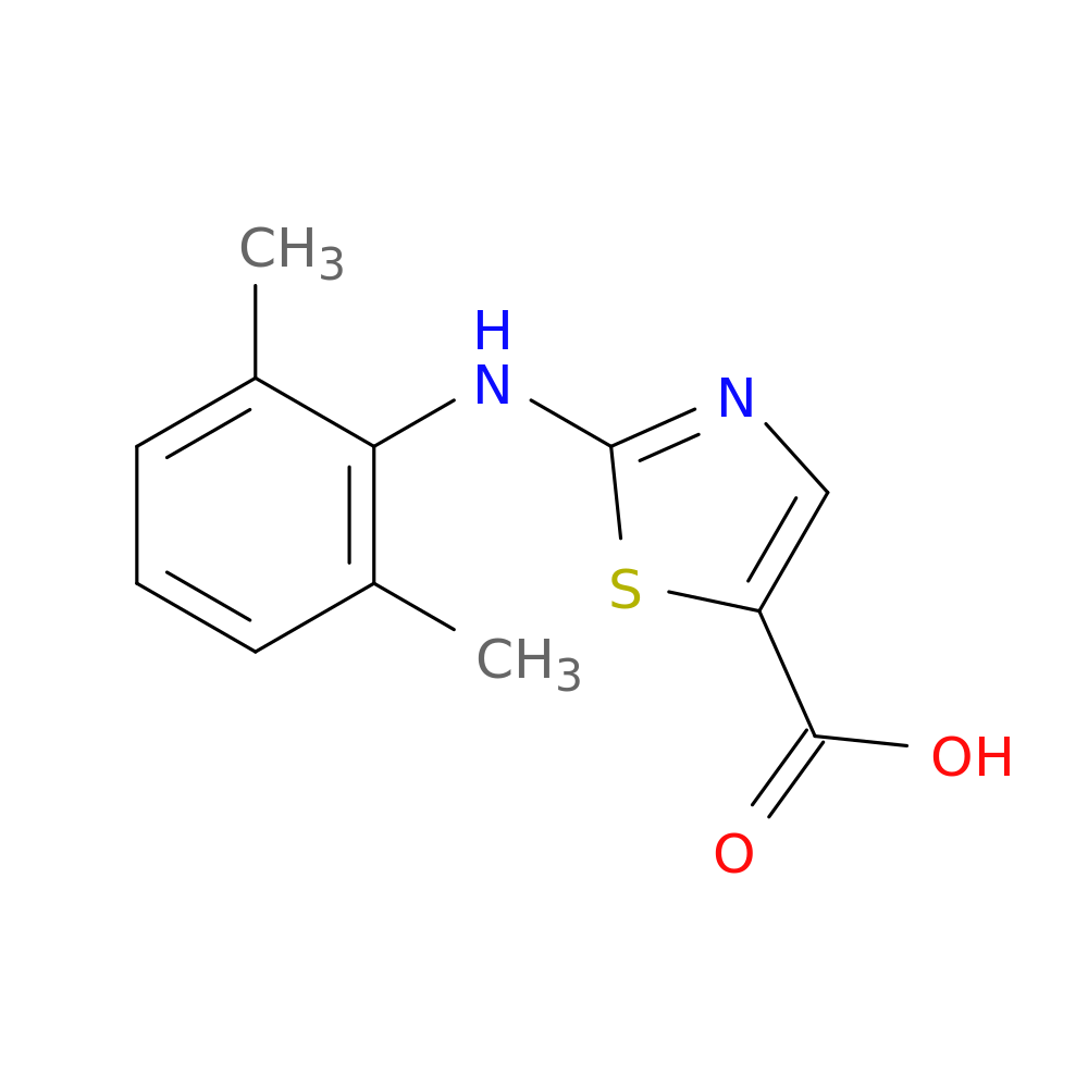 2-[(2,6-dimethylphenyl)amino]-1,3-thiazole-5-carboxylic acid