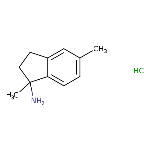 1,5-dimethyl-2,3-dihydro-1H-inden-1-amine hydrochloride