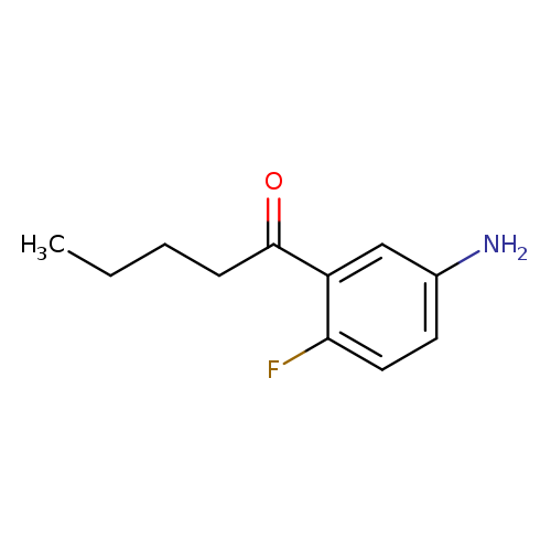 1-(5-amino-2-fluorophenyl)pentan-1-one