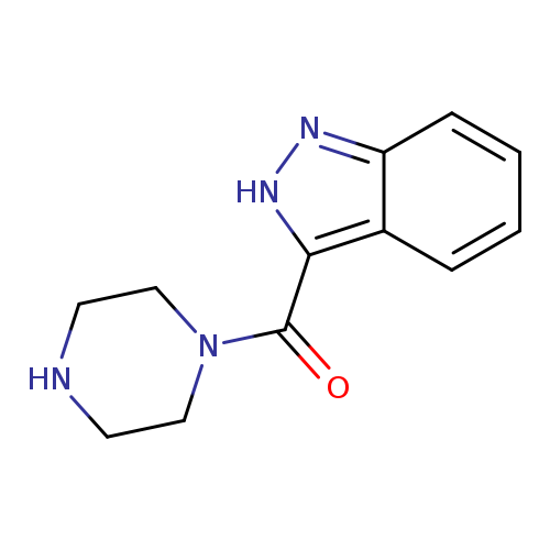 3-(piperazine-1-carbonyl)-2H-indazole