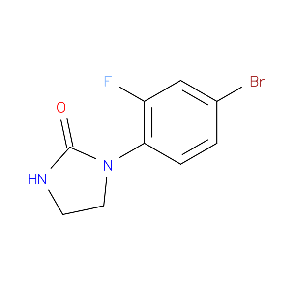 1-(4-Bromo-2-fluoro-phenyl)imidazolidin-2-one