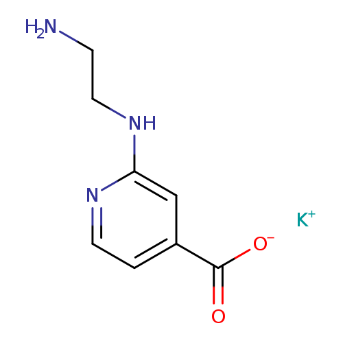 potassium 2-[(2-aminoethyl)amino]pyridine-4-carboxylate