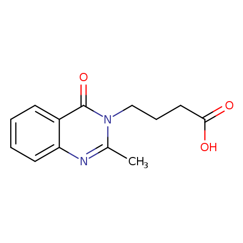 4-(2-methyl-4-oxo-3,4-dihydroquinazolin-3-yl)butanoic acid