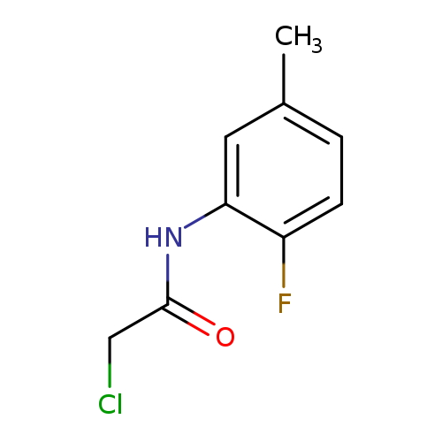 2-chloro-N-(2-fluoro-5-methylphenyl)acetamide
