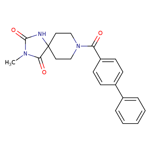 8-{[1,1'-biphenyl]-4-carbonyl}-3-methyl-1,3,8-triazaspiro[4.5]decane-2,4-dione