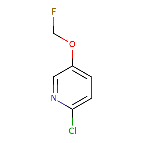 2-chloro-5-(fluoromethoxy)pyridine