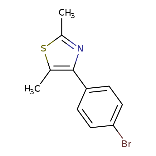 4-(4-Bromophenyl)-2,5-dimethylthiazole