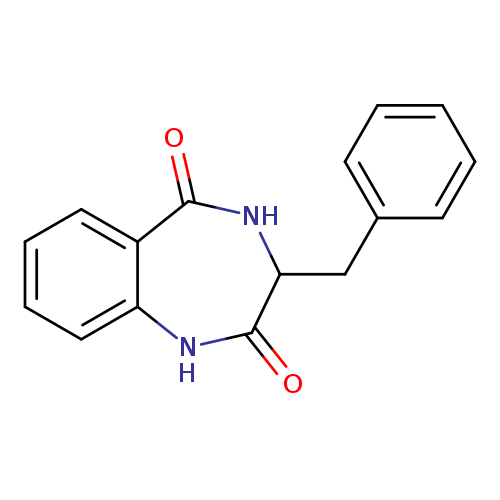 1H-1,4-Benzodiazepine-2,5-dione, 3,4-dihydro-3-(phenylmethyl)-