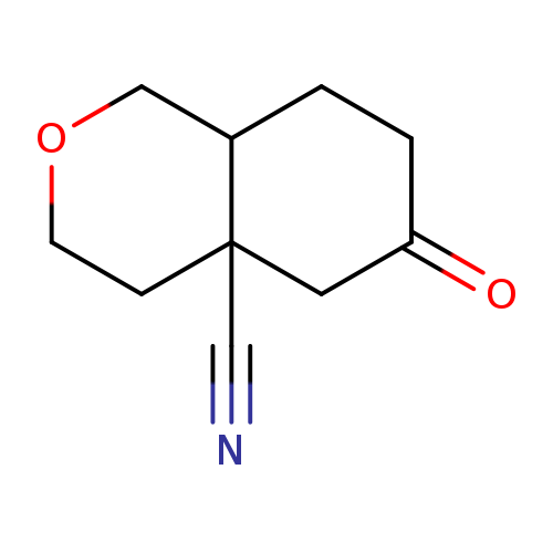 6-oxo-octahydro-1H-2-benzopyran-4a-carbonitrile,Mixtureofdiastereomers