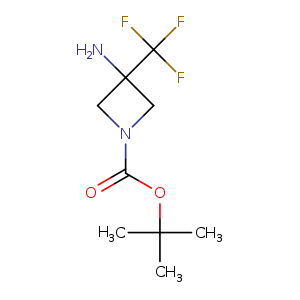 1-Azetidinecarboxylic acid, 3-amino-3-(trifluoromethyl)-, 1,1-dimethylethyl ester