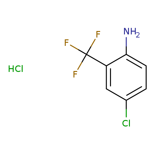 Benzenamine, 4-chloro-2-(trifluoromethyl)-, hydrochloride