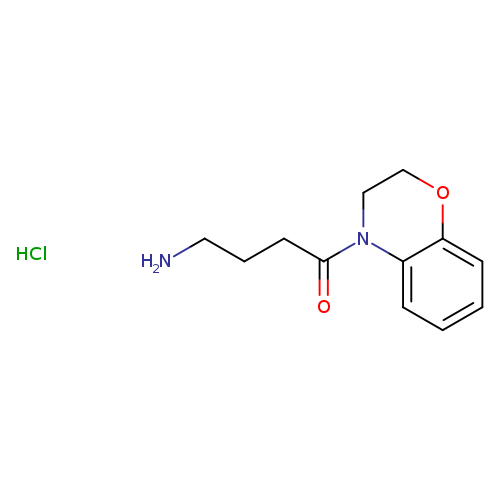 4-Amino-1-(3,4-dihydro-2h-1,4-benzoxazin-4-yl)butan-1-one hydrochloride