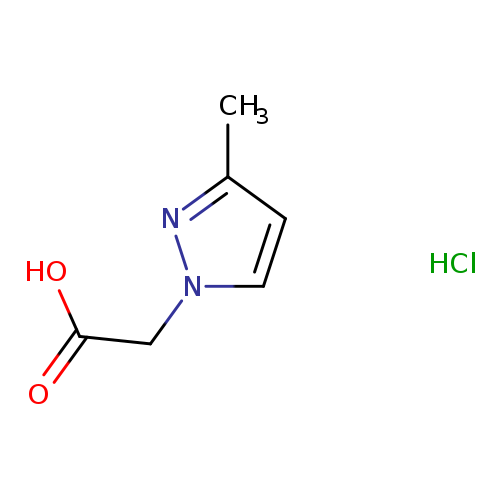 2-(3-methyl-1H-pyrazol-1-yl)acetic acid hydrochloride