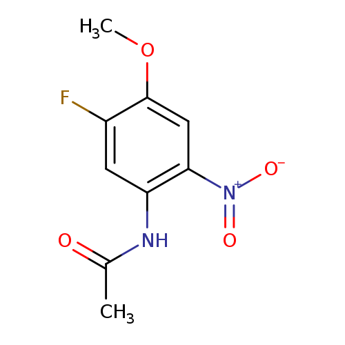 Acetamide, N-(5-fluoro-4-methoxy-2-nitrophenyl)-