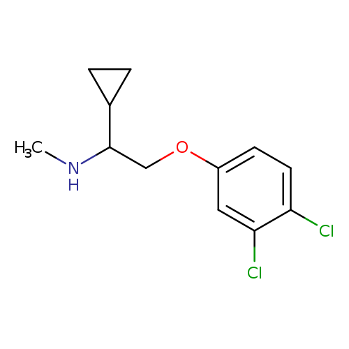 [1-Cyclopropyl-2-(3,4-dichlorophenoxy)ethyl]methylamine