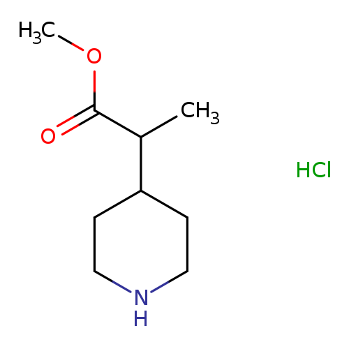 Methyl 2-piperidin-4-ylpropanoate hydrochloride