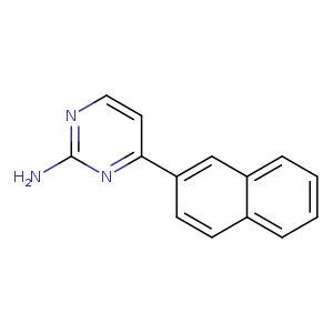 4-(Naphthalen-2-yl)pyrimidin-2-amine