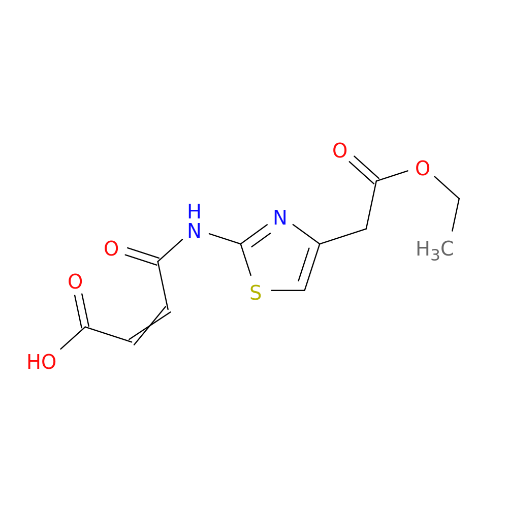 3-{[4-(2-ethoxy-2-oxoethyl)-1,3-thiazol-2-yl]carbamoyl}prop-2-enoic acid