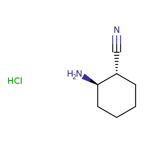 rac-(1R,2R)-2-aminocyclohexane-1-carbonitrilehydrochloride,trans