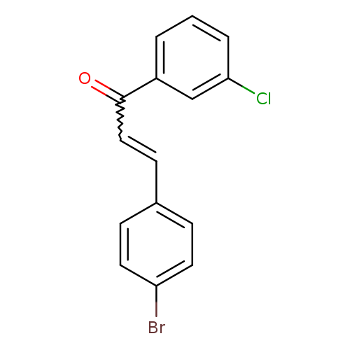 2-Propen-1-one, 3-(4-bromophenyl)-1-(3-chlorophenyl)-
