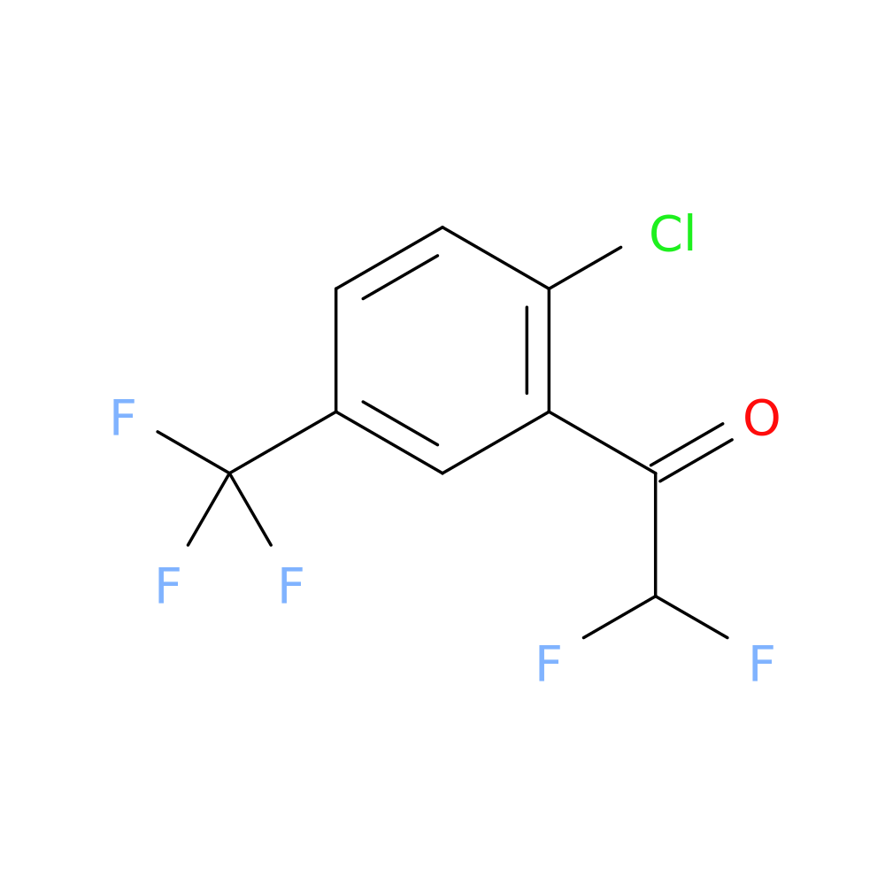 1-[2-chloro-5-(trifluoromethyl)phenyl]-2,2-difluoroethan-1-one