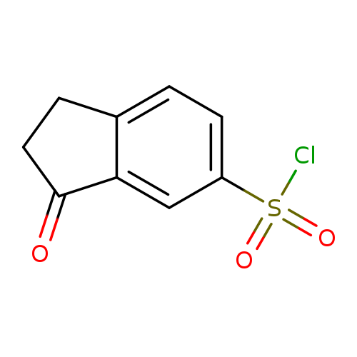 3-Oxo-2,3-dihydro-1H-indene-5-sulfonyl chloride