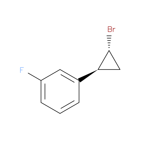 rac-1-[(1R,2S)-2-bromocyclopropyl]-3-fluorobenzene