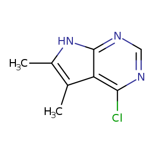 4-Chloro-5,6-diMethyl-7H-pyrrolo[2,3-d]pyriMidine
