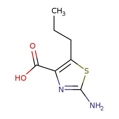 2-Amino-5-propyl-1,3-thiazole-4-carboxylic acid