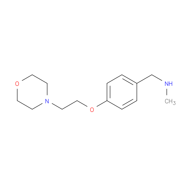N-Methyl-n-[4-(2-morpholin-4-ylethoxy)benzyl]amine