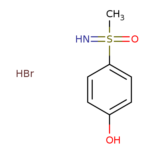 (4-Hydroxyphenyl)(imino)methyl-lambda6-sulfanone hydrobromide