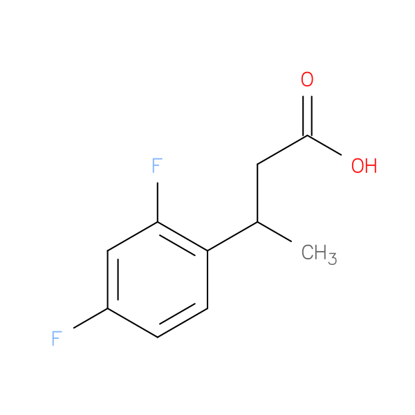 3-(2,4-Difluorophenyl)butanoic acid