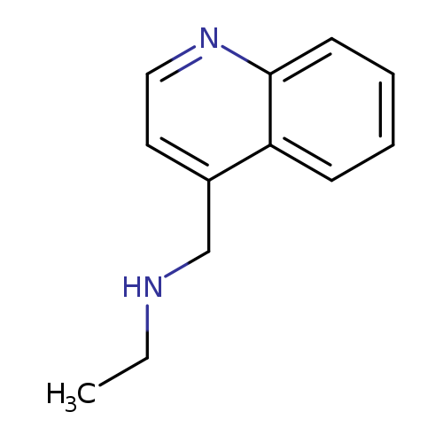 Ethyl[(quinolin-4-yl)methyl]amine